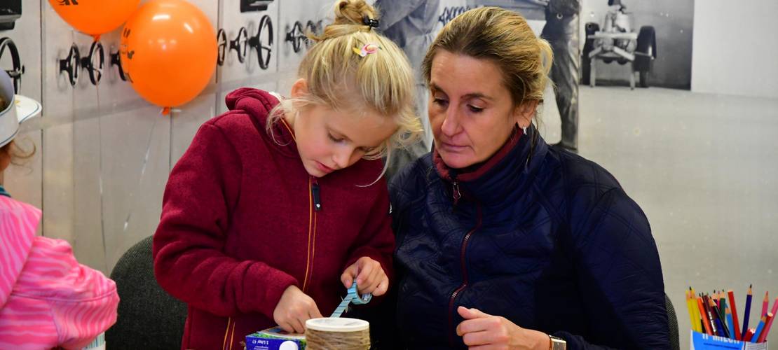 Upcycling-Workshop zum Maus-Türöffner-Tag im Oktober 2019 ©Lothar Teschner dsc 3796 ©Lothar Teschner